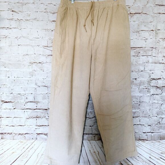 Obey easy cord drawstring corduroy pants - Picture 1 of 5